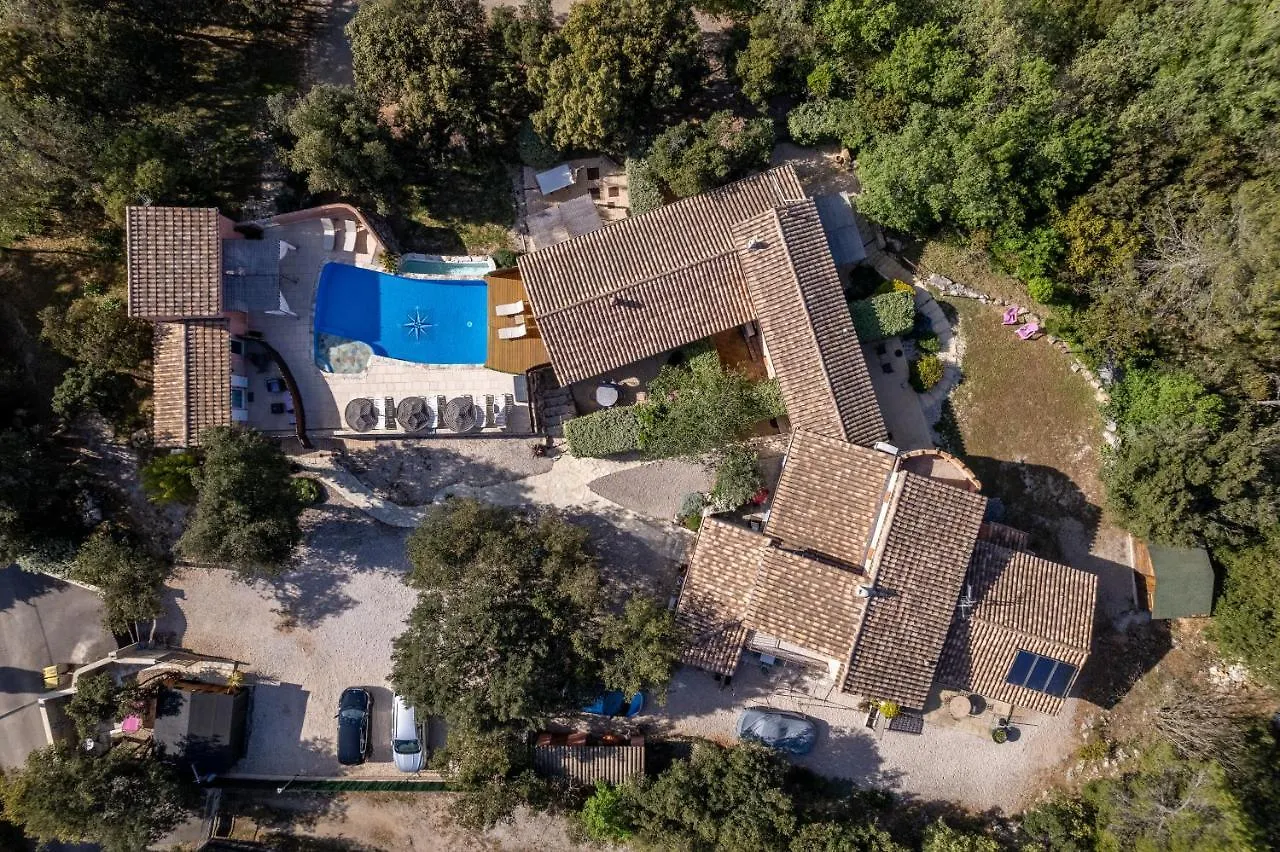 La Rose Des Vents & Spa - Gite La Parenthese Neoules Holiday home